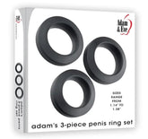 Adams 3-Pice Penis Ring Set