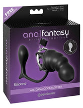 Anal Fantasy Elite Ass Gasm Cock Blocker Chastity Cage