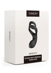 Svakom Benedict Vibrating Double Ring Perineum Stimulator