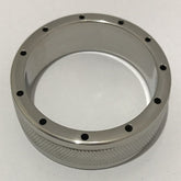 Cool & Knurl Steel Cock Ring