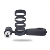 Double Motor Silicone Cock Ring