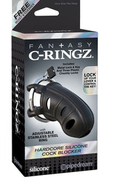 Pipedream Fantasy C-Ringz Hardcore Silicone Cock Blocker