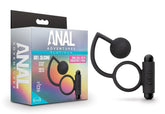 Blush Novelties Platinum Anal Ball & Vibrating C-Ring Set
