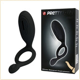 Prettylove Ethel - Rechargeable Vibrating Couples Cock Ring