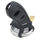Silicone Male Chastity Device - SMALL