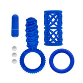 Simply Silicone 10X Couples Kit Blue