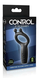 Sir Richards Vibrating Silicone Super Cock Ring