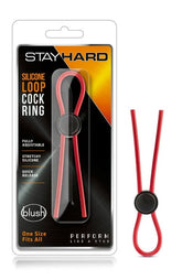 Blush Novelties Stay Hard Silicone Loop Cock Ring