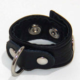 Strappy Cock Ring Leather 2 Speed