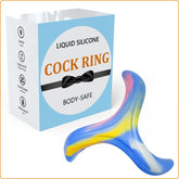 Whirlwind Silicone Cock Ring