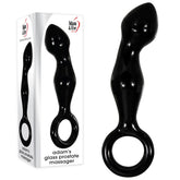 Adam & Eve's Sophisticated Black Glass Prostate Massager
