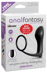 Anal Fantasy Collection Ass-Gasm Cockring Vibrating Plug