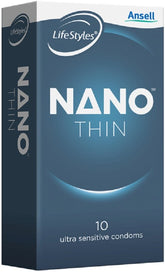 Ansell Lifestyles Nano Thins 10 Pack