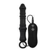 Aphrodisia Dutch Cannon Vibrating Anal Plug Black