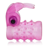 Basic Essentials Stretchy Vibrating Bunny Enhancer