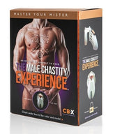 CB 6000 Black - Male Chastity Cock Cage Kit