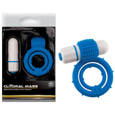 Clitoral Mass Waterproof Vibrating Cock And Ball Rings