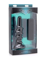 Coiled Vibrating Anal Plug with Controller
