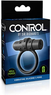 Sir Richards Control Vibrating Silicone Mens Cock Ring