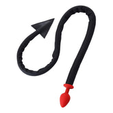 Devil Long Butt Plug Silicone