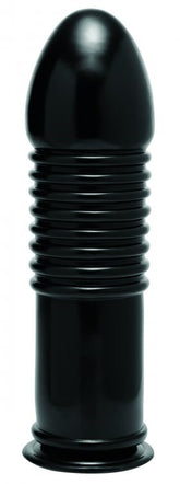 Enormass Ribbed Plug With Suction Base
