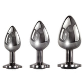 Evolved's Exquisite Black Gem Anal Plug Collection
