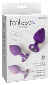 Fantasy for Her Little Gems Butt Plug Trainer Set