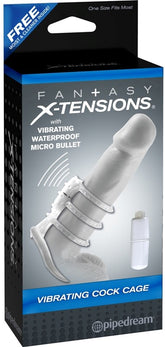 Fantasy X-Tensions Vibrating Mens Cock Cage