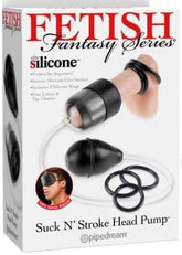 PIpedream Fetish Fantasy Suck N Stroke Penis Head Pump