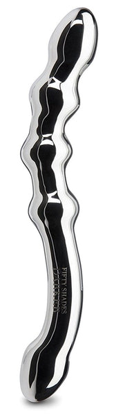Fifty Shades Darker Deliciously Deep Steel G-Spot Dildo
