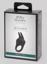 Fifty Shades Delightful Rabbit Ears Couple's Cock Ring