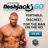 Fleshjack Go Surge Masturbator and Lubricant Combo Pack
