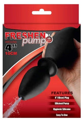 Freshen Pump Black 10cm Anal Plug Douche