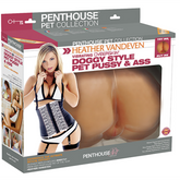 Heather Vandeven Vibrating CyberSkin Doggy Style Pet