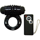 Hero Remote Control Wireless Cock Ring Black