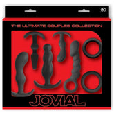 Jovial 7 Piece Anal Kit Black