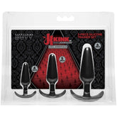 Kink Anal Essentials 3 Piece Silicone Trainer Set