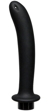 Kink Flow Silicone Anal Douche Accessory Extra Deep Black