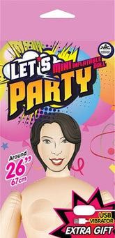 Let's Party Mini Vibrating Doll Laura by NANMA Corporation