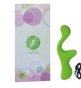 Lust By Jopen L16 Silicone Rabbit Vibrator Green