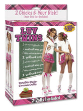 Pipedream Luv Twins Double Date Blow Up Doll