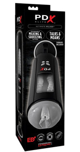 PDX Elite Ultimate Milker Vibrating Male Masturbator
