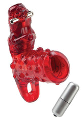 CalExotics Pierced Rocker Vibrating Cock Ring
