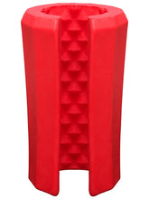 Doc Johnson Platinum The Tru Stroke Beaded Masturbator Red
