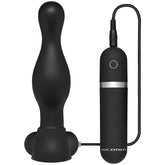 Doc Johnson Platinum The Delight Vibrating Anal Plug Black