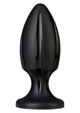 Doc Johnson Platinum The Rocket Silicone Anal Plug Black