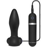 Doc Johnson Platinum The Touch Vibrating Anal Plug Black