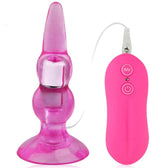 Pleasure Butt Plug 10 Modes Purple