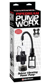 Pump Worx Deluxe Vibrating Power Penis Pump