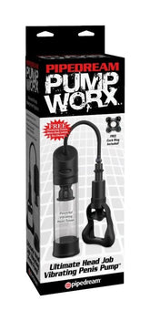Pump Worx Ultimate Head Job Vibrating Penis Pump